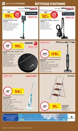 Promos Aspirateur Balai dans le catalogue "Intermarché" de Intermarché Hyper Aspirateur Balai en promo dans le catalogue Intermarché Hyper à la page 38