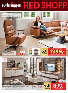 Relaxsessel im Zurbrüggen Prospekt "RED SHOPPING WEEK" mit 20 Seiten (Bielefeld)
