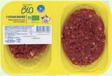 Steaks hachés 5% de mat. gr. - Monoprix Bio à 4,39 € dans le catalogue Monoprix