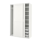 Aktuelles Kleiderschrank weiß/weiß 150x66x236 cm Angebot bei IKEA in Halle (Saale) ab 550,00 €