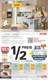 Kühlschrank im Höffner Prospekt "IMMER BESSER!" mit 8 Seiten (Halle (Saale))