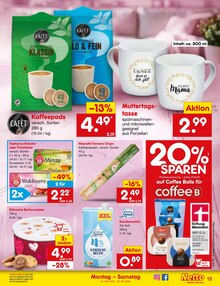 Kaffee im Netto Marken-Discount Prospekt "Aktuelle Angebote" mit 75 Seiten (Weiden (Oberpfalz))