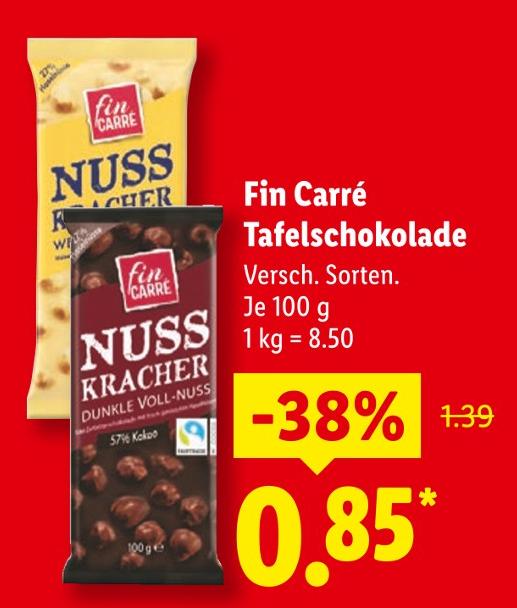 Nuss Kracher Dunkle Voll-Nuss