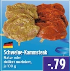 Schweine-Kammsteak Natur bei EDEKA im Lollar Prospekt für 0,79 €