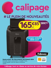 Catalogue Autres Magasins de Calipage à Trappes Prospectus Calipage à Trappes, "# LE PLEIN DE NOUVEAUTÉS", 4 pages, 30/01/2023 - 25/02/2023