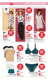 Promos Pyjama Femme dans le catalogue "Super U" de Super U Pyjama Femme en promo dans le catalogue Super U à la page 13