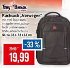 Rucksack "Norwegen" Angebote von Tony Brown by Stolz bei Kaufhaus Stolz Schwerin für 19,99 €