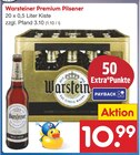 Warsteiner Premium Pilsener Angebote von Warsteiner bei Netto Marken-Discount Offenburg für 10,99 €