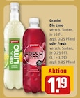 Die Limo oder Fresh Angebote von Granini bei REWE Wiesbaden für 1,19 €