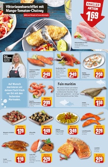 Lachs im REWE Prospekt "Dein Markt" mit 30 Seiten (Augsburg)