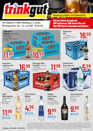Trinkgut Prospekt für Neuburg: "Aktuelle Angebote", 4 Seiten, 27.04.2026 - 02.05.2026