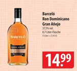 Ron Dominicano Gran Añejo Angebote von Barceló bei famila Nordost Falkensee für 14,99 €