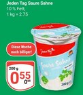 Saure Sahne Angebote von Jeden Tag bei GLOBUS Gießen für 0,55 €