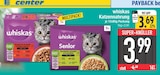 Katzennahrung im EDEKA Prospekt Katzennahrung von Whiskas im aktuellen EDEKA Prospekt für 3,69 €