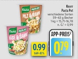 Aktuelles Pasta Pot Pilz & Rahm Angebot bei diska in Dresden ab 0,79 €