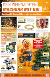 OBI Prospekt für Erfurt mit 4 Seiten OBI Prospekt für Erfurt: "DEIN WEIHNACHTEN MACHBAR MIT OBI.", 4 Seiten, 13.12.2025 - 20.12.2025