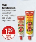 Tomatenmark von Mutti im aktuellen V-Markt Prospekt für 1,29 €