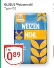 Weizenmehl im Angebot bei GLOBUS in Koblenz Weizenmehl Angebote von Globus bei GLOBUS Koblenz für 0,89 €