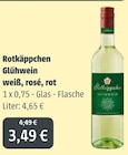 Aktuelles Glühwein Angebot bei GetränkeLAND Mayer in Dresden ab 3,49 €