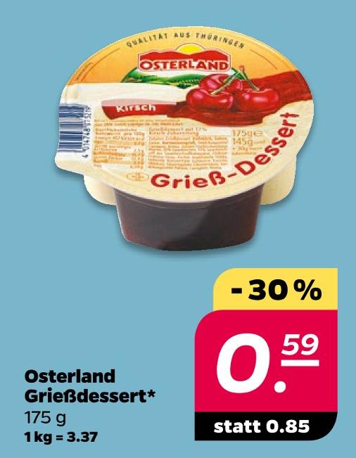 Grießdessert