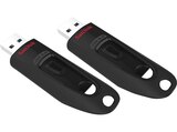 2er Pack Ultra - USB-Flash-Laufwerk, 64 GB, 130 MB/s, Schwarz von SANDISK im aktuellen MediaMarkt Saturn Prospekt