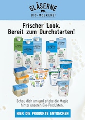 Aktueller Gläserne Molkerei Supermarkt Prospekt in Finsterwalde und Umgebung, "Frischer Look. Bereit zum Durchstarten!" mit 1 Seite, 01.02.2025 - 14.02.2025