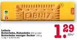 Butterkeks im Angebot bei E center in Karlsruhe Butterkeks Angebote von Leibniz bei E center Karlsruhe für 1,29 €