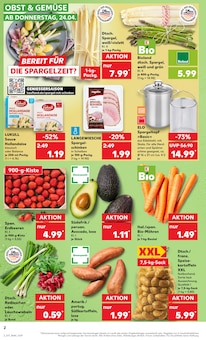 Erdbeeren im aktuellen Kaufland Prospekt (Wuppertal) Erdbeeren im Kaufland Prospekt "KNÜLLER" mit 50 Seiten (Wuppertal)