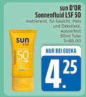 Sonnenfluid LSF 50 im EDEKA Prospekt zum Preis von 4,25 €
