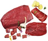 Aktuelles Frische Rinderrouladen oder frischer Rinderbraten oder Rindergulasch oder frische Rinderminutensteaks Angebot bei REWE in Gelsenkirchen ab 1,39 €