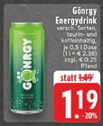 Görngy Energydrink im Angebot bei E center in Kleve Görngy Energydrink Angebote bei E center Kleve für 1,19 €