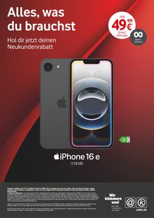 iPhone im aktuellen aetka Prospekt (Nürnberg) iPhone im aetka Prospekt "Wechsel dich glücklich" mit 8 Seiten (Nürnberg)