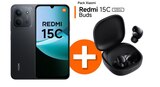 Pack smartphone Redmi 15C + buds - XIAOMI en promo chez Carrefour Pack smartphone Redmi 15C + buds - XIAOMI dans le catalogue Carrefour