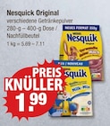 Original von Nesquick im aktuellen V-Markt Prospekt für 1,99 €