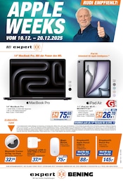 Aktueller expert Detmold Prospekt "APPLE WEEKS" mit 3 Seiten