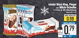 Maxi King, Pingui oder Milch-Schnitte von kinder im aktuellen EDEKA Prospekt für 0,99 €