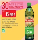 Huile d’olive vierge extra bio - Tramier - Supermarchés Match à Tourcoing Huile d’olive vierge extra bio - Tramier en promo chez Supermarchés Match Tourcoing à 6,29 €