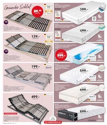 Matratze im Möbel Martin Prospekt "Sessel & Sofas" mit 24 Seiten (Saarbrücken)