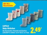 Baby-Söckchen Angebote von LUPILU bei Lidl Plauen für 2,49 €