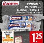 Röstzwiebel-Leberwurst Angebote von Rasting bei EDEKA Bergisch Gladbach