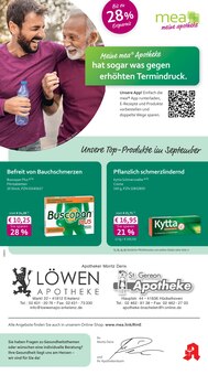 mea - meine apotheke Prospekt der KW 36 "Unsere September-Angebote" Aktueller mea - meine apotheke Prospekt "Unsere September-Angebote" Seite 1 von 4 Seiten