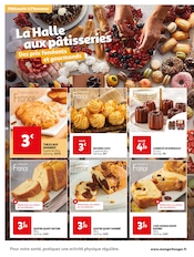 Promos Gâteau Marbré dans le catalogue "Les Halles en fête" de Auchan Hypermarché à la page 28