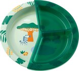 Teller mit Trennschale grün im dm-drogerie markt Prospekt Teller mit Trennschale grün von babylove im aktuellen dm-drogerie markt Prospekt für 3,45 €