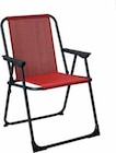 Fauteuil pliant piccolo corail - Intermarché à Poitiers Fauteuil pliant piccolo corail en promo chez Intermarché Poitiers à 8,99 €