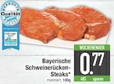 Aktuelle Steak Angebote bei E center in Regensburg Aktuelles Bayerische Schweinerücken-Steaks Angebot bei E center in Regensburg ab 0,77 €