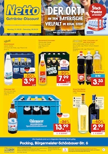 Aktueller Netto Marken-Discount Prospekt (Pocking) Netto Marken-Discount Prospekt "DER ORT, AN DEM DU IMMER AUSGEZEICHNETE PREISE FINDEST." mit Seiten (Pocking)