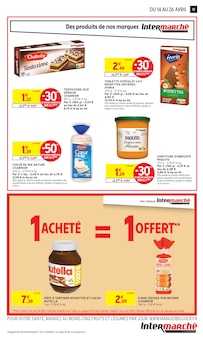 Promotion Noisette dans le prospectus Intermarché Super, valable du 14/04/2026 au 26/04/2026 Promo Noisette dans le catalogue Intermarché Super du moment à la page 19