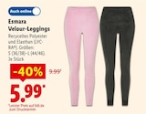 Velour-Leggings im Angebot bei Lidl in Hameln Velour-Leggings Angebote von Esmara bei Lidl Hameln für 5,99 €
