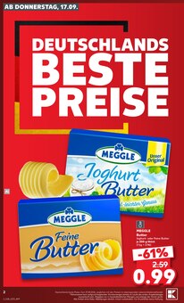 Butter im aktuellen Kaufland Prospekt (Braunschweig) Butter im Kaufland Prospekt "Hier bin ich richtig" mit 78 Seiten (Braunschweig)