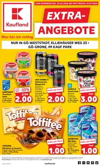 Süßigkeiten im Kaufland Prospekt "EXTRA-ANGEBOTE" mit 8 Seiten (Göttingen)